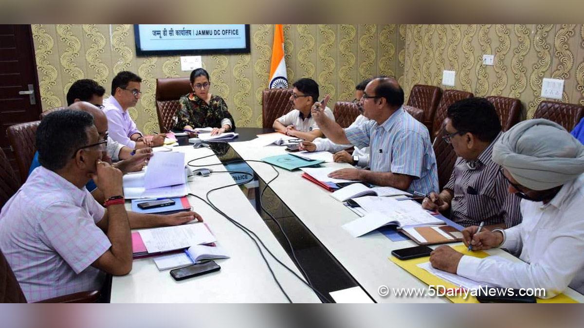 Jammu, Avny Lavasa, Deputy Commissioner Jammu, Kashmir, Jammu And Kashmir, Jammu & Kashmir, District Administration Jammu