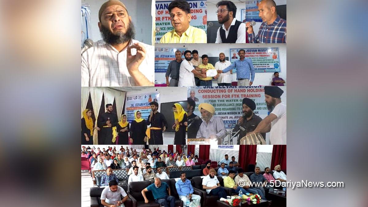 Poonch, Malikzada Sheraz Ul Haq, Kashmir, Jammu And Kashmir, Jammu & Kashmir, District Administration Poonch, Jal Jivan Mission Poonch