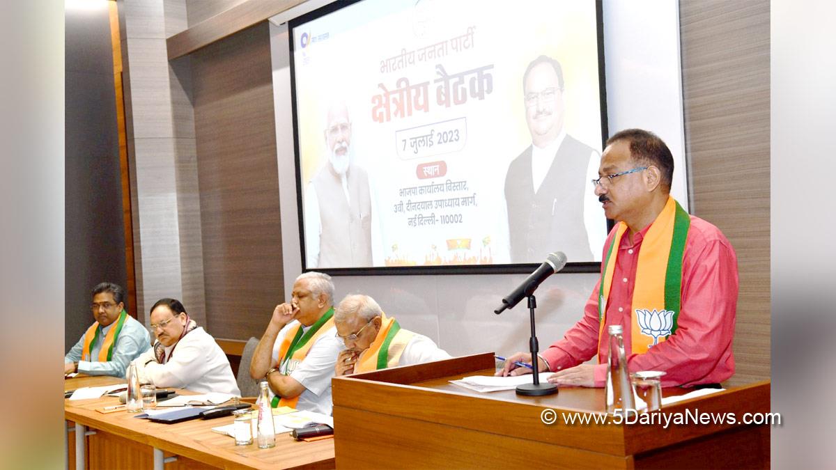 Jagat Prakash Nadda, BJP President, BJP, Bharatiya Janata Party, Arun Sood, BJP Chandigarh, BL Santosh, Shiv Prakash, Sunil Bansal