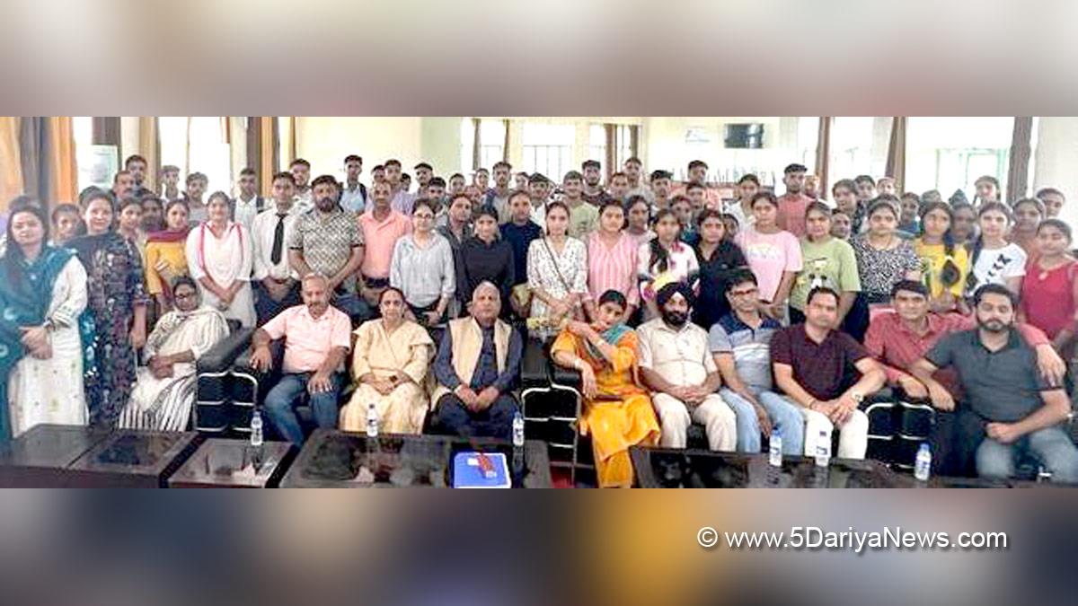 Reasi, Dr. Ajeet Angral, Kashmir, Jammu And Kashmir, Jammu & Kashmir, All India Council for Technical Education, AICTE, Dr. Kulvinder Kour, Prime Minister Special Scholarship Scheme, PMSSS