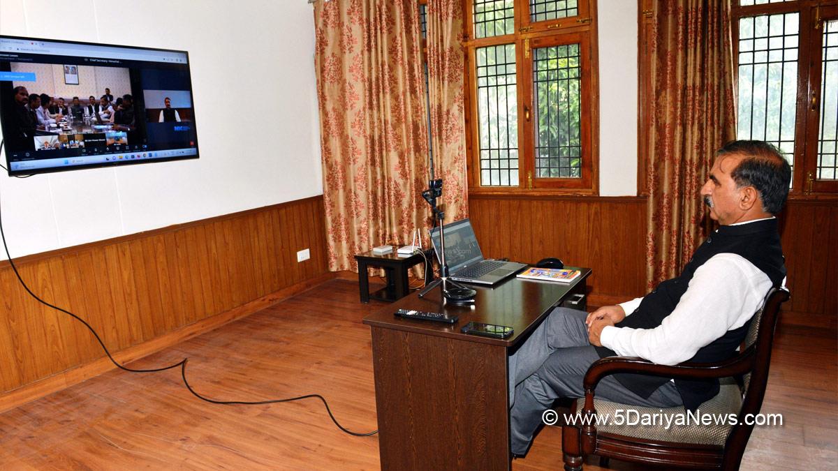 Sukhvinder Singh Sukhu, Himachal Pradesh, Himachal, Congress, Indian National Congress, Himachal Congress, Shimla, Chief Minister of Himachal Pradesh, State Disaster Management Authority, SDMA