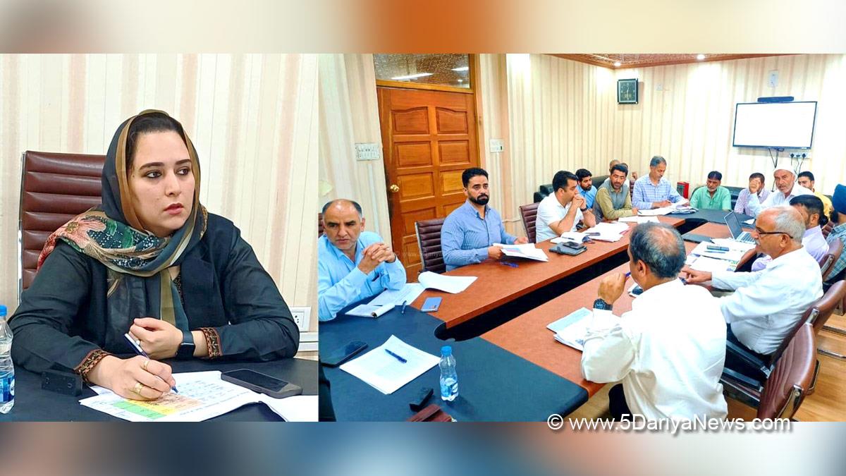 Baramulla, DDC Baramulla, Deputy Commissioner Baramulla, Dr. Syed Sehrish Asgar, Kashmir, Jammu And Kashmir, Jammu & Kashmir, District Administration Baramulla, Jal Jeevan Mission, JJM