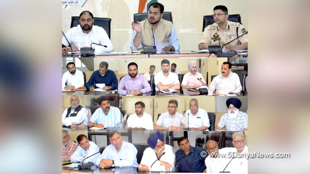 Poonch, Deputy Commissioner Poonch, Yasin M. Choudhary, Kashmir, Jammu And Kashmir, Jammu & Kashmir, District Administration Poonch, Shri Amarnath Ji Yatra, Shri Amarnathji Yatra 2023, Amarnathji Yatra, Amarnathji Yatra 2023, Shri Amarnath Ji Pilgrimage, Shri Amarnathji Shrine Board, SASB, SANJY-2023 