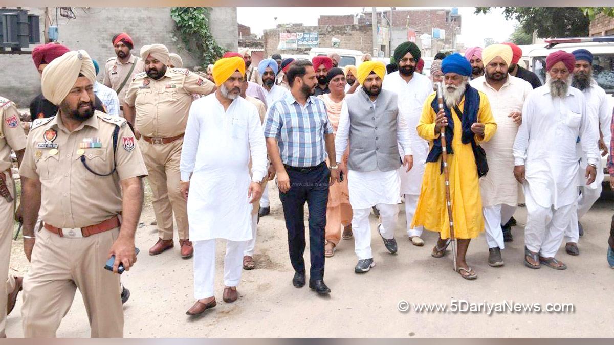 Harbhajan Singh ETO, AAP, Aam Aadmi Party, Aam Aadmi Party Punjab, AAP Punjab, Government of Punjab, Punjab Government, Ranbir Singh Bhullar, Rajneesh Kumar Dahiya, Fauja Singh Sarari, DC Ferozepur, Deputy Commissioner Ferozepur, Ferozepur, Rajesh Dhiman