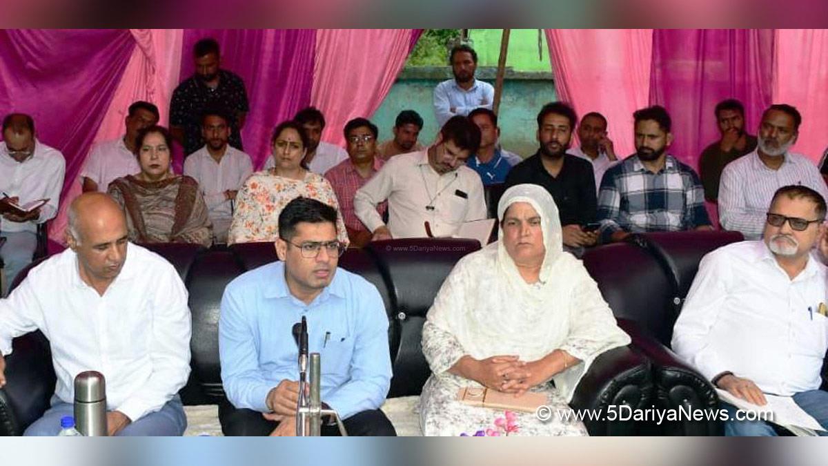 Rajouri, DDC Rajouri, District Development Commissioner Rajouri, Vikas Kundal, Kashmir, Jammu And Kashmir, Jammu & Kashmir, District Administration Rajouri, Block Diwas, Jan Abhiyan Camp, Jan Abhiyan, Jan Sunvayi, Jan Abhiyan, Jan Adhikar, Awami Muhim, Jan Abhiyan Program, Mega Block Diwas, Weekly Block Diwas