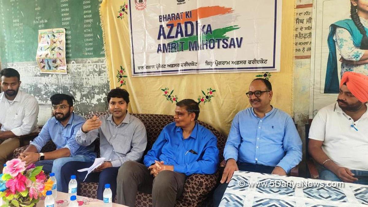 DC Faridkot, Vinit Kumar, Deputy Commissioner Faridkot, Faridkot, Azadi ka Amrit Mahotsav