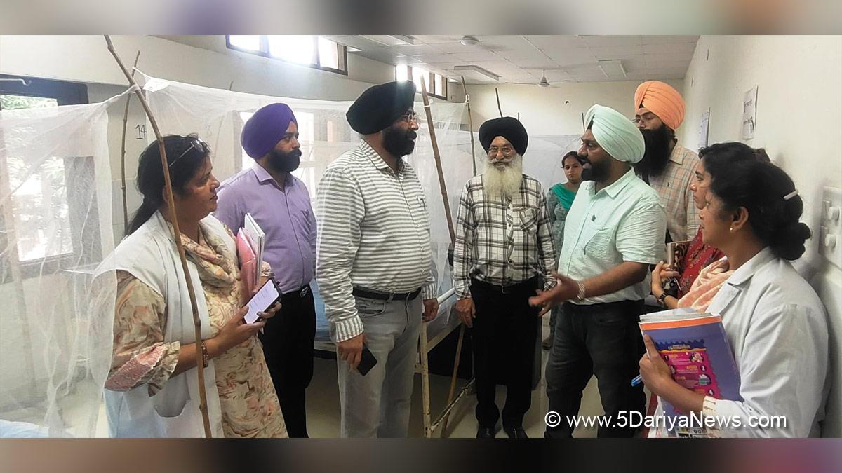 Health, Dr. Gurpreet Singh Rai, Civil Surgeon Tarn Taran, Tarn Taran