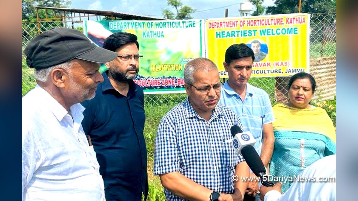 Horticulture, Horticulture Department, Director Horticulture Jammu, Ram Savak, Jammu, Kashmir, Jammu And Kashmir, Jammu & Kashmir