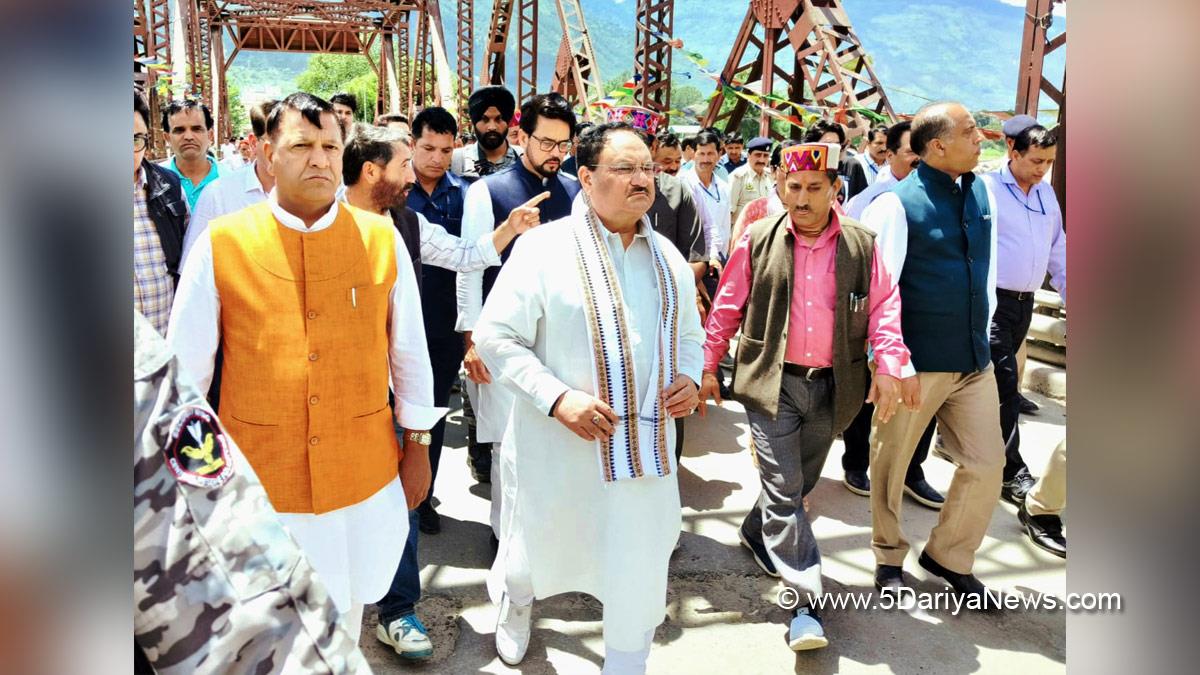 Jagat Prakash Nadda, BJP President, BJP, Bharatiya Janata Party, Anurag Thakur, Jai Ram Thakur, Himachal Pradesh, Himachal, Bharatiya Janata Party, BJP, BJP Himachal, Shimla, BJP Himachal Pradesh
