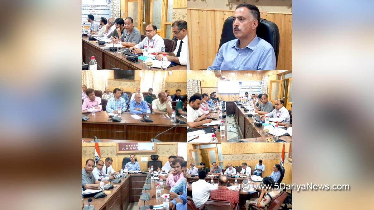 Anantnag, Gulzar Ahmad, Kashmir, Jammu And Kashmir, Jammu & Kashmir, District Administration Anantnag, National Tobacco Control Programme, NTCP