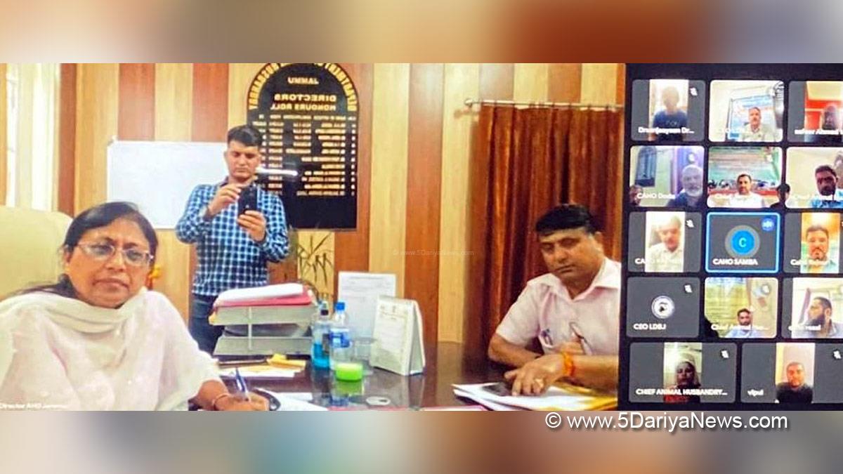 JK Admin, Jammu, Dr. Shubhra Sharma, Kashmir, Jammu And Kashmir, Jammu & Kashmir, District Administration Jammu, National Animal Diseases Control Programme, NADCP