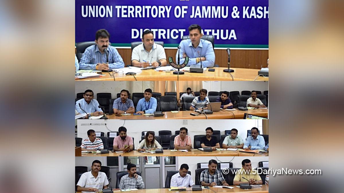 Kathua, DDC Kathua, District Development Commissioner Kathua, Rakesh Minhas, Kashmir, Jammu And Kashmir, Jammu & Kashmir, District Administration Kathua