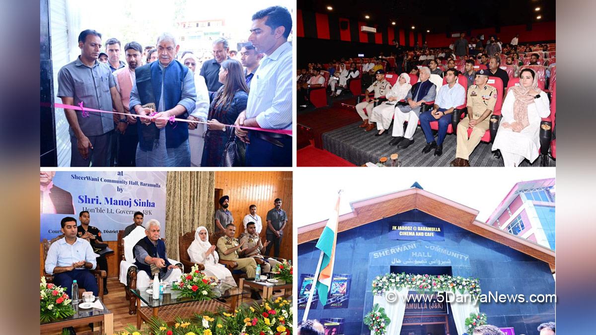 Manoj Sinha, Lieutenant Governor J&K, Raj Bhavan, Jammu, Srinagar, Kashmir, Jammu And Kashmir, Jammu & Kashmir, Shahid Iqbal Choudhary, Vivek Gupta, Dr Syed Sehrish Asgar