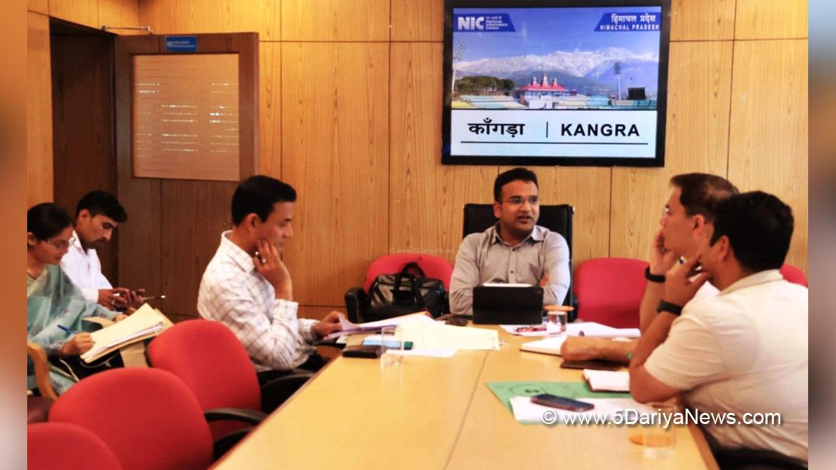 Himachal Admin, Dr. Nipun Jindal, Deputy Commissioner Kangra, Himachal Pradesh