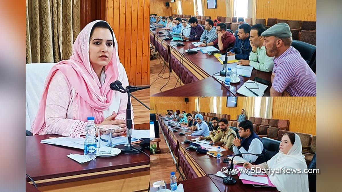 Baramulla, DDC Baramulla, Deputy Commissioner Baramulla, Dr. Syed Sehrish Asgar, Kashmir, Jammu And Kashmir, Jammu & Kashmir, District Administration Baramulla, NCORD