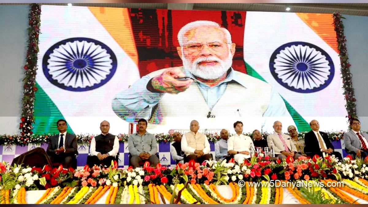 Narendra Modi, Modi, BJP, Bharatiya Janata Party, Prime Minister of India, Prime Minister, Narendra Damodardas Modi, Jyotiraditya Scindia, Jyotiraditya Madhavrao Scindia, Veer Savarkar International Airport, VK Singh