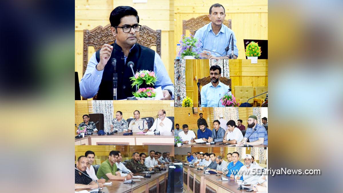 Bandipora, Deputy Commissioner Bandipora, Dr Owais Ahmad, Kashmir, Jammu And Kashmir, Jammu & Kashmir, District Administration Bandipora, Mohammad Ashraf Hakak, Umar Shafi Pandit