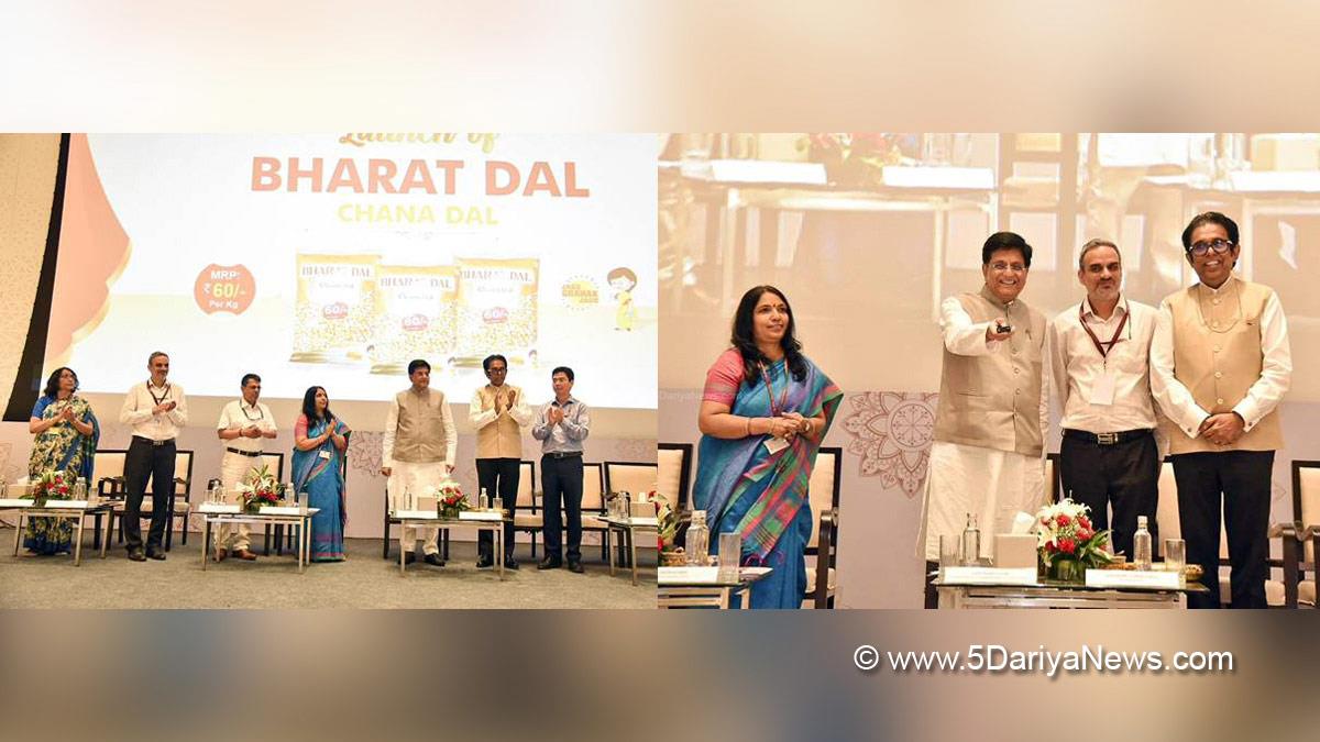 Piyush Goyal, Commerce and Industry Minister, BJP, Bharatiya Janata Party, Aatma, National Agricultural Cooperative Marketing Federation, NAFED, Bharat Dal