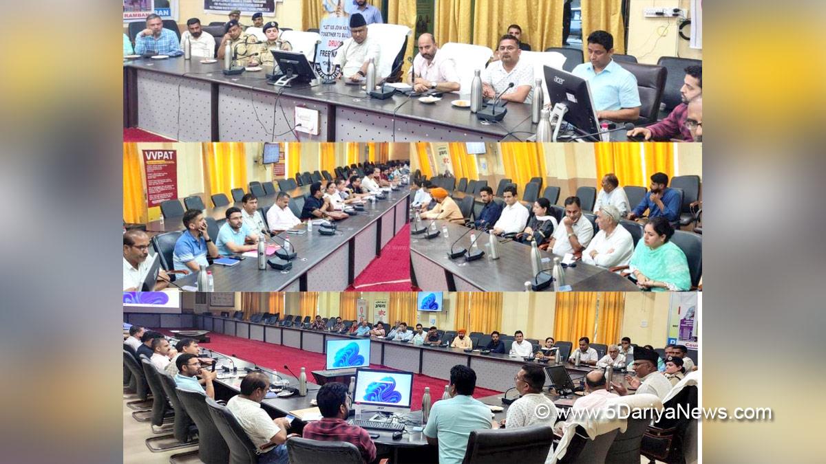 Ramban, Deputy Commissioner Ramban, Mussarat Islam, Mussarat ul-Islam, Kashmir, Jammu And Kashmir, Jammu & Kashmir, District Administration Ramban, Er. Gulam Ali Khatana