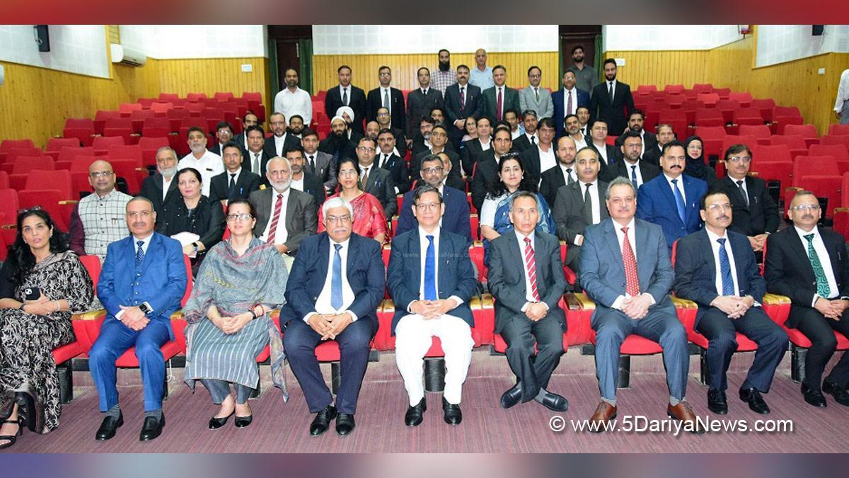 Judiciary, Justice Ali Mohammad Magrey, Jammu And Kashmir, Jammu & Kashmir, N. Kotiswar Singh, J&K Judicial Academy, JKJA, Tashi Rabstan, Atul Sreedharan, Sindhu Sharma, Javed Iqbal Wani,  Mohammad Akram Choudhary, Justice Rajesh Sekhri