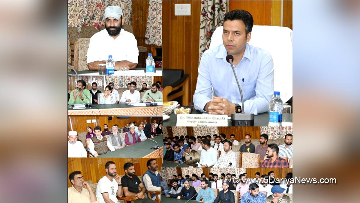 Kulgam, Deputy Commissioner Kulgam, Dr. Bilal Mohi-Ud-Din Bhat, Kashmir, Jammu And Kashmir, Jammu & Kashmir, District Administration Kulgam, Jammu and Kashmir Trade Promotion Organization, JKTPO