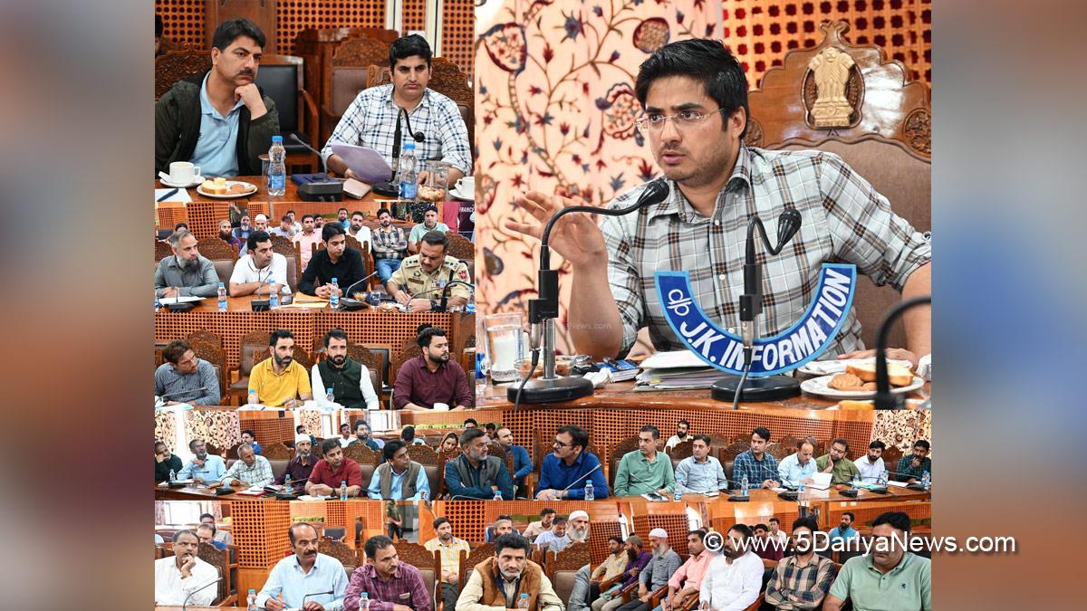 Shopian, DDC Shopian, District Development Commissioner Shopian, Faz Lul Haseeb, Kashmir, Jammu And Kashmir, Jammu & Kashmir, District Administration Shopian, Yar Ali Khan