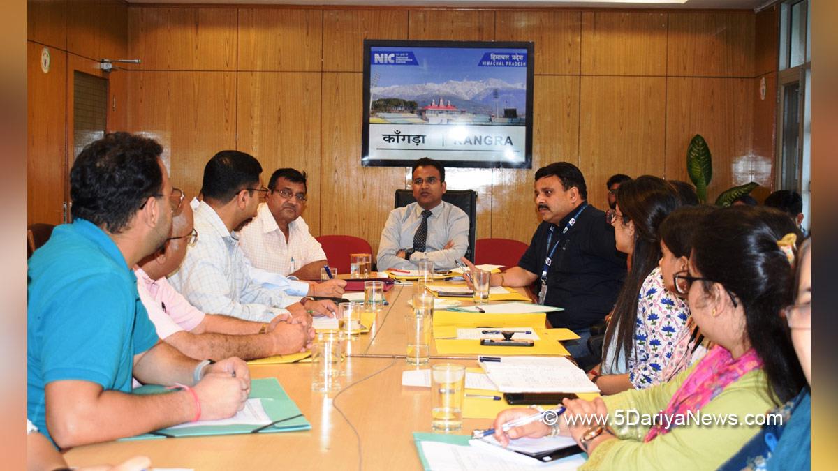 Himachal Admin, Dr. Nipun Jindal, Deputy Commissioner Kangra, Kangra, Himachal Pradesh