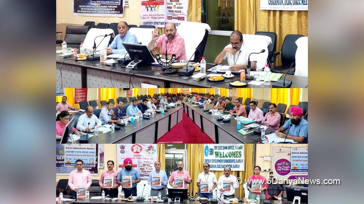 Ramban, Deputy Commissioner Ramban, Mussarat Islam, Mussarat ul-Islam, Kashmir, Jammu And Kashmir, Jammu & Kashmir, District Administration Ramban, PMWMS, MUMKIN, JK REGP, TEJASWINI
