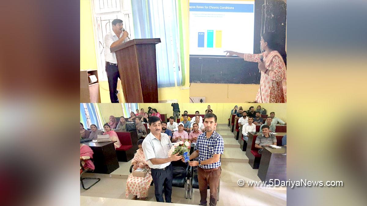 Doda, Tariq Parveaz Qazi, Kashmir, Jammu And Kashmir, Jammu & Kashmir, Dr. Attar Singh Kotwal, National Action Plan for Drug Demand Reduction, NAPDDR