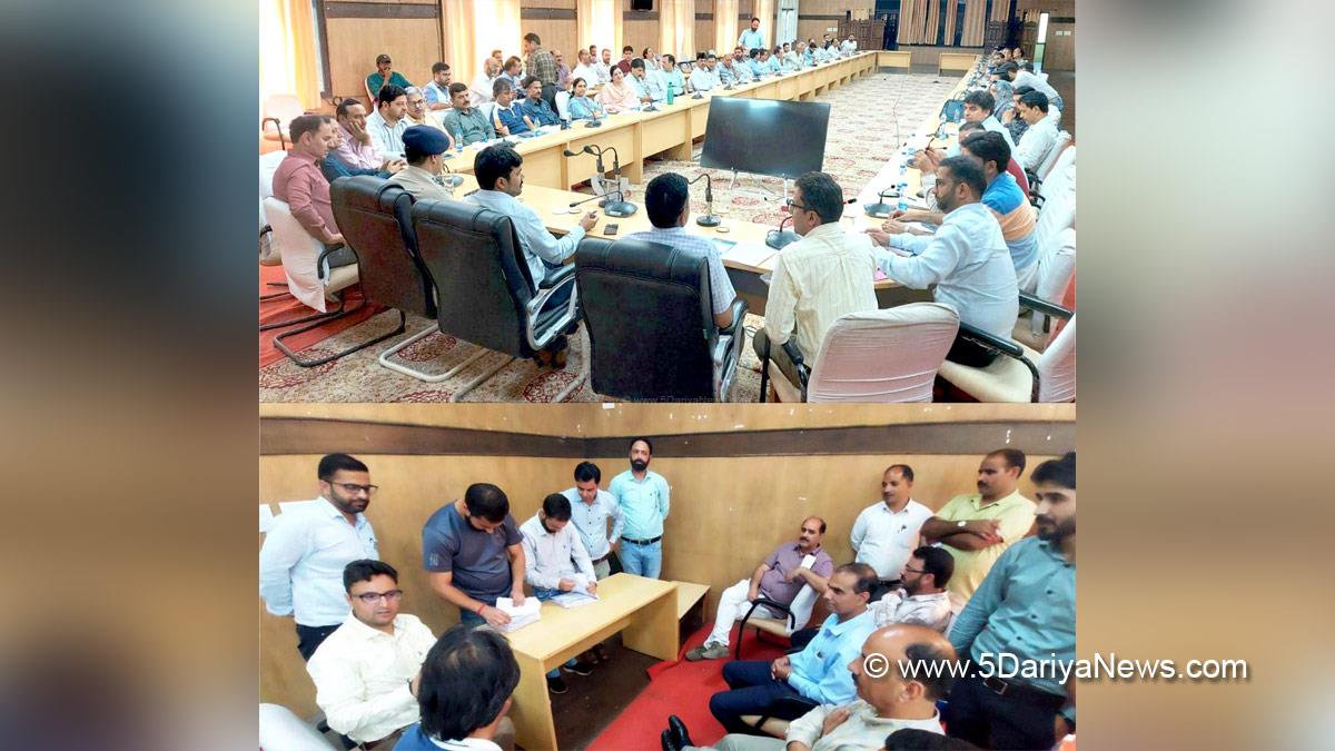 Kishtwar, DDC Kishtwar, District Development Commissioner Kishtwar, Dr. Devansh Yadav, Kashmir, Jammu And Kashmir, Jammu & Kashmir, District Administration Kishtwar, Khalil Ahmed Poswal, Dr. M.Y. Mir, Sham Lal, Varunjeet Singh Charak