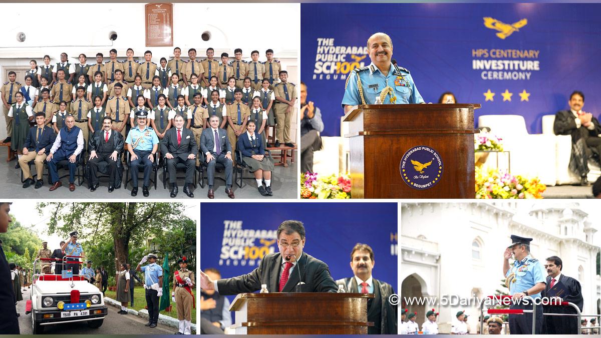 ‘Embrace your potential as leaders’, says Air Chief Marshal at Hyderabad Public School