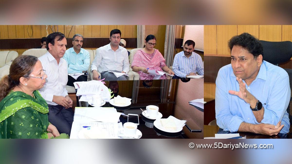 Ashok Kumar Parmar, Principal Secretary Jal Shakti Department, Kashmir, Jammu And Kashmir, Jammu & Kashmir, Srinagar, Jammu, Leena Padha, Sudershan Kumar, Narayan Dutt