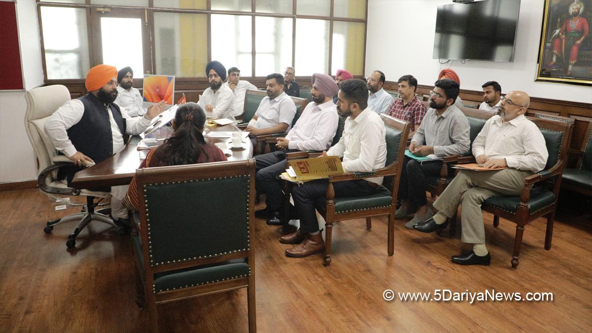 Harjot Singh Bains, AAP, Aam Aadmi Party, Aam Aadmi Party Punjab, AAP Punjab, Government of Punjab, Punjab Government, DC Ropar, Preeti Yadav, Deputy Commissioner Ropar, Rupnagar, Ropar