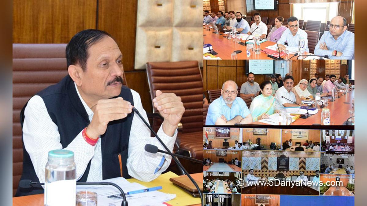 Rajiv Rai Bhatnagar, Rajeev Rai Bhatnagar, Advisor to Lieutenant Governor, Srinagar, Kashmir, Jammu And Kashmir, Jammu & Kashmir, Bhupinder Kumar, Rehman Rather