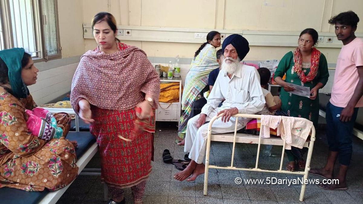 Health, Dr. Davinderjit kaur, Civil Surgeon , Fatehgarh Sahib, Fatehgarh Sahib