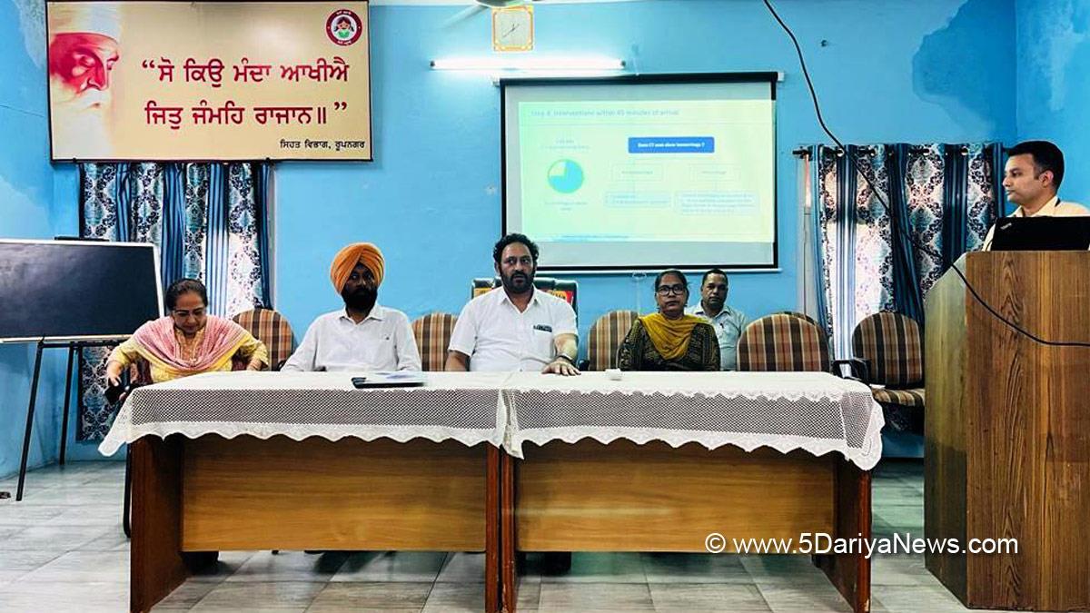 Health, Dr. Parminder Kumar, Civil Surgeon Rupnagar, Ropar