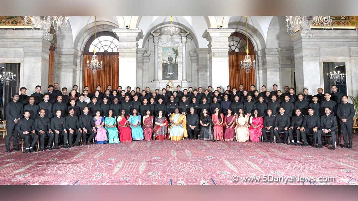 Droupadi Murmu, President of India, President, Indian President, Rashtrapati, Probationers of Indian Forest Service, 2022