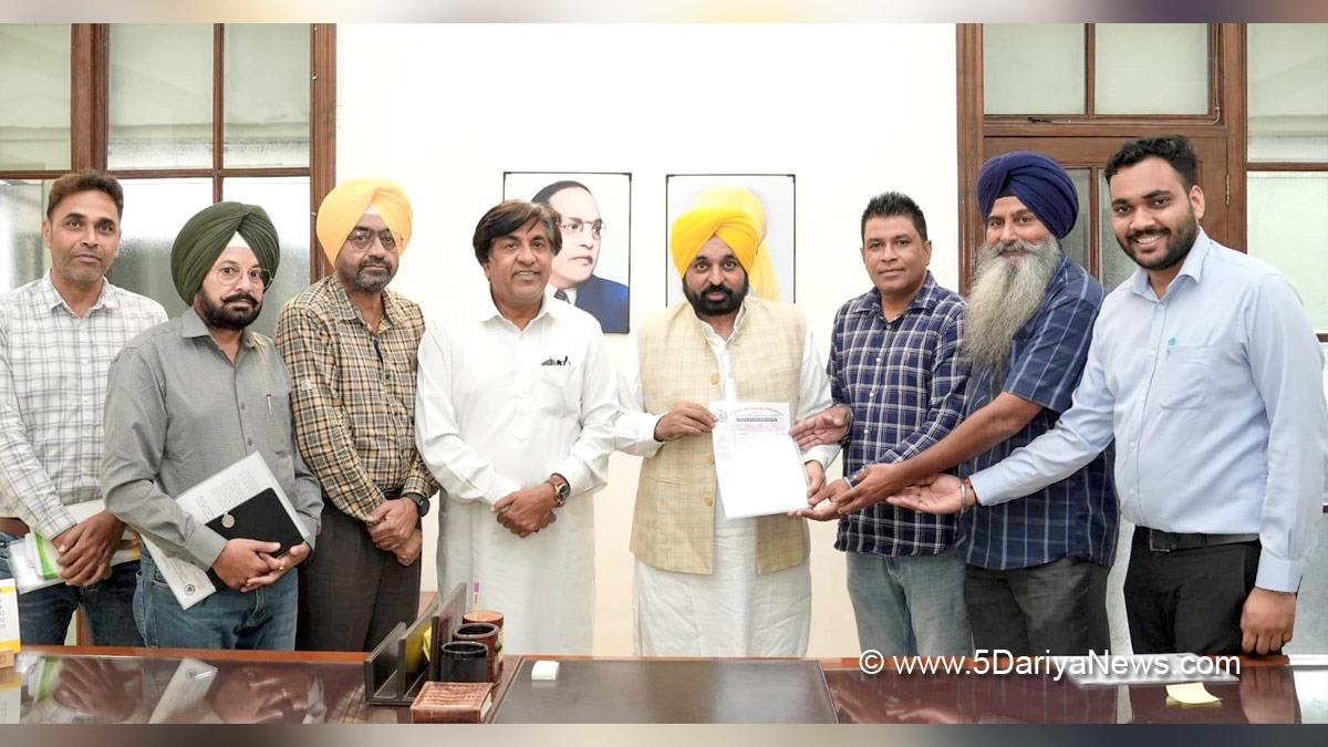 Bhagwant Mann, AAP, Aam Aadmi Party, Aam Aadmi Party Punjab, AAP Punjab, Government of Punjab, Punjab Government, Punjab, Chief Minister Of Punjab, Chief Minister Relief Fund, Diploma Engineers Association, Bram Shanker Jimpa, Karamjit Singh Bihla, Arvind Saini, Kamarjit Singh Mann, Sukhminder Singh, Deepansh Gupta