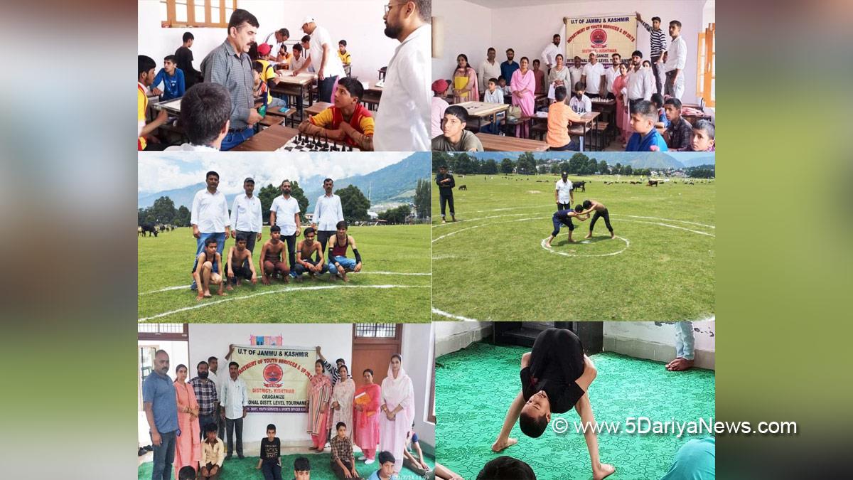 Sports News, Jammu, Kashmir, Jammu And Kashmir, Jammu & Kashmir, Subash Chander Chiber, Kherati Lal Sharma, Chess, Carrom, Wrestling, Handball, Yoga