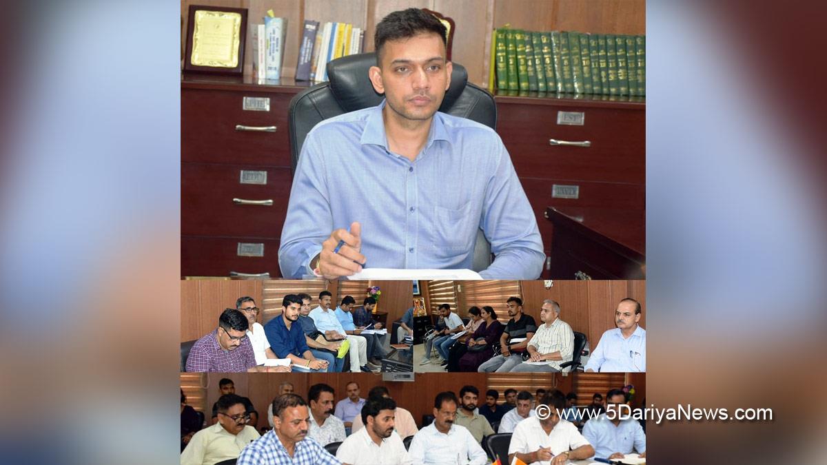 Kathua, DDC Kathua, District Development Commissioner Kathua, Rakesh Minhas, Kashmir, Jammu And Kashmir, Jammu & Kashmir, District Administration Kathua, Jal Jeevan Mission