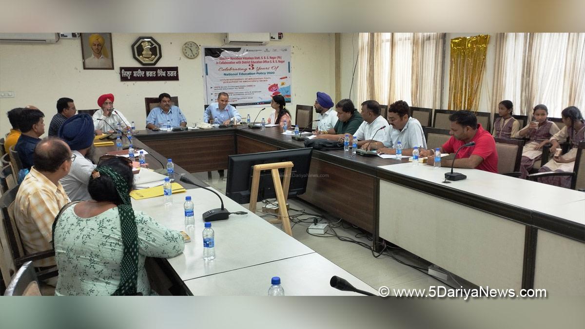 DC SBS Nagar, Navjot Pal Singh Randhawa, Shaheed Bhagat Singh Nagar, Nawanshahr, S.B.S. Nagar, Deputy Commissioner S.B.S. Nagar