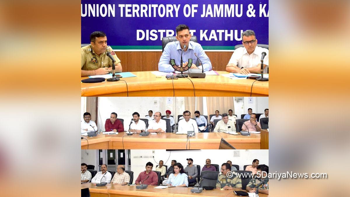 Kathua, DDC Kathua, District Development Commissioner Kathua, Rakesh Minhas, Kashmir, Jammu And Kashmir, Jammu & Kashmir, District Administration Kathua