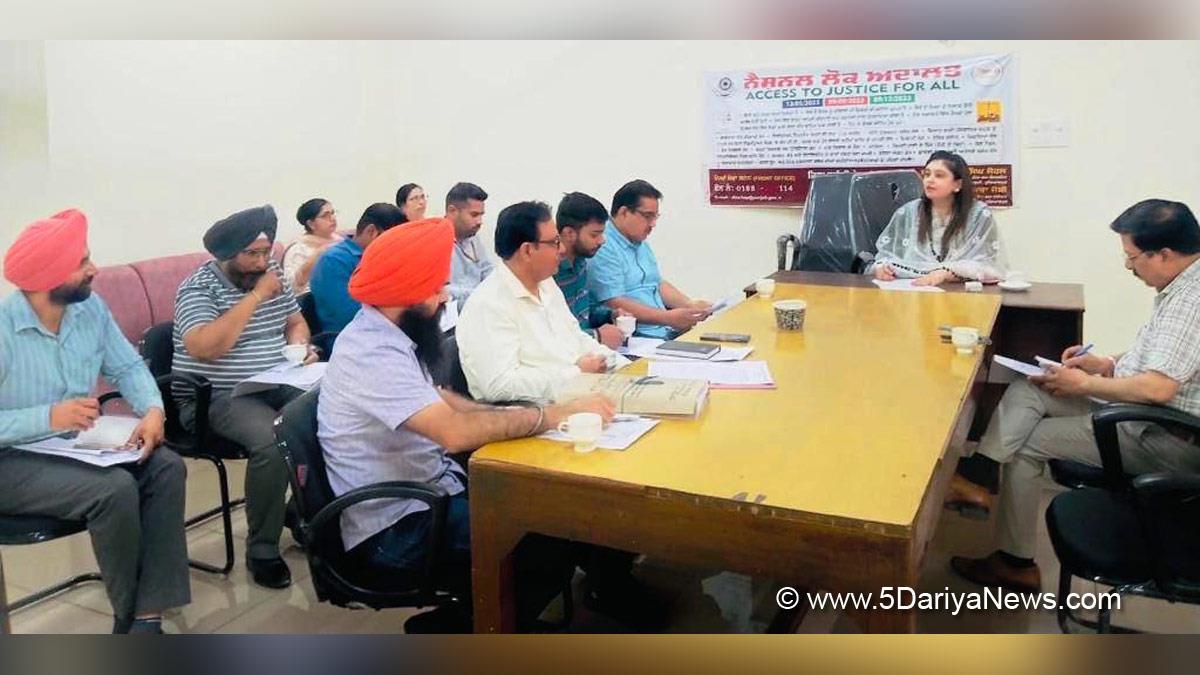 Judiciary, Aparajita Joshi, C J M Cum Secretary, District Legal Services Authority, Hoshiarpur