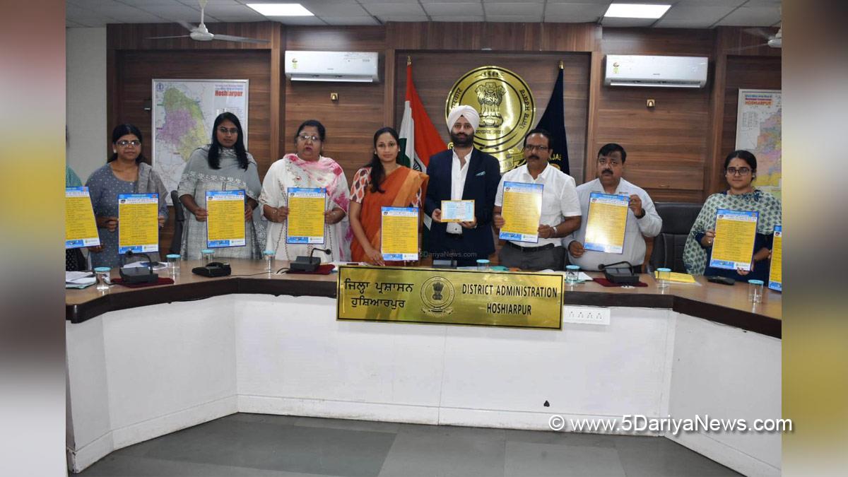 DC Hoshiarpur, Deputy Commissioner Hoshiarpur, Komal Mittal, Hoshiarpur