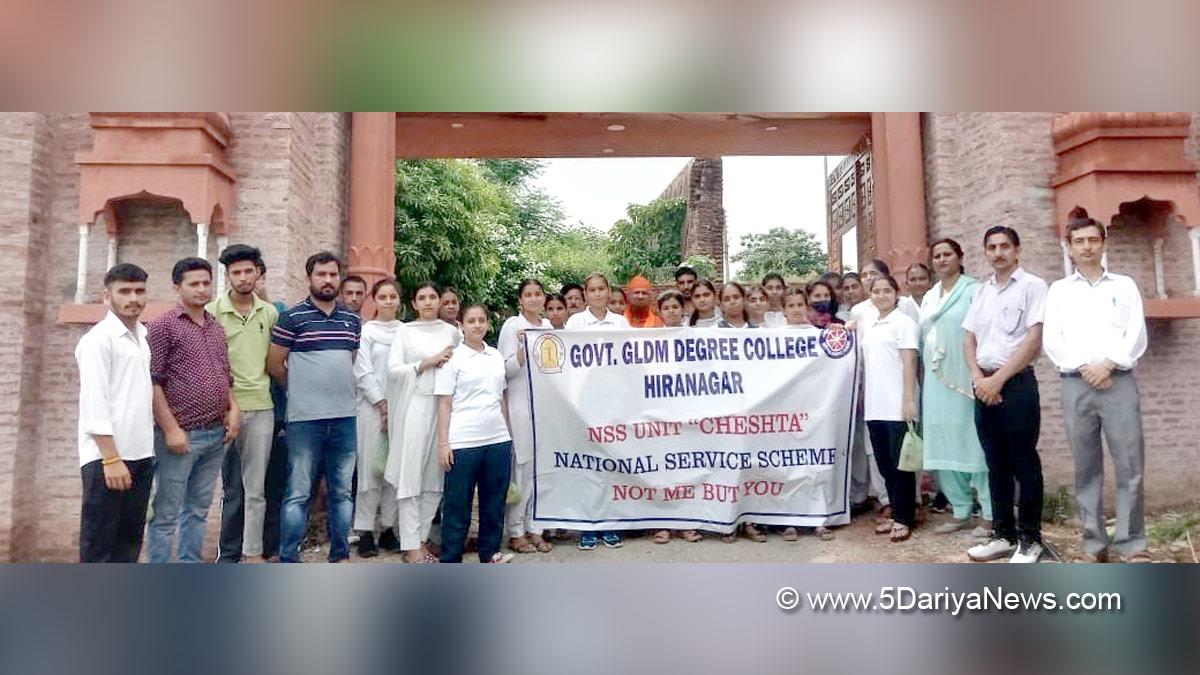 Kathua, Naresh, Manohar, Parshotam, Arun, Sohan Lal, and Ram Kumar, Kashmir, Jammu And Kashmir, Jammu & Kashmir, National Service Scheme, NSS
