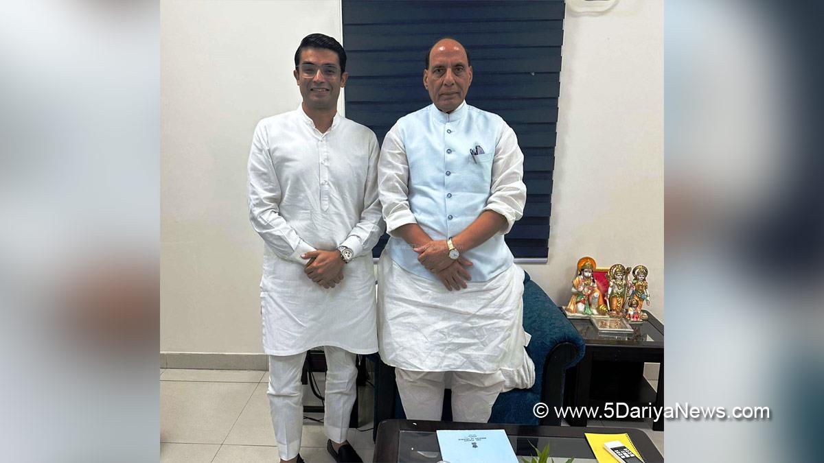 Rajnath Singh, Union Defence Minister, Defence Minister of India, BJP, Bharatiya Janata Party, Jaiveer Shergill, Bharatiya Janata Party, BJP, BJP Punjab