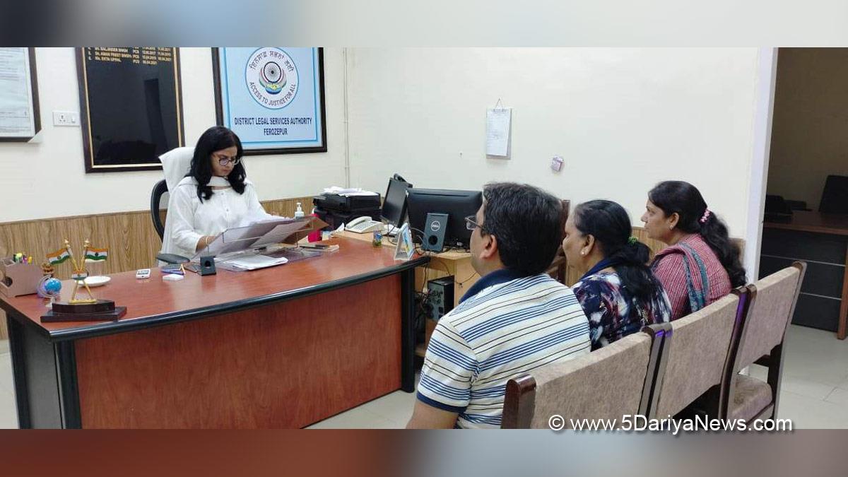 Judiciary, Ekta Uppal, Chief Judicial Magistrate cum Secretary, District Legal Services Authority, Ferozepur