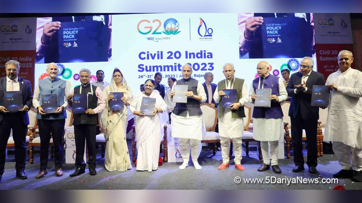 Rajnath Singh, Union Defence Minister, Defence Minister of India, BJP, Bharatiya Janata Party, Civil 20, C20