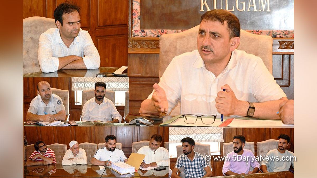 Kulgam, Showkat Ahmad Rather, Kashmir, Jammu And Kashmir, Jammu & Kashmir, District Administration Kulgam