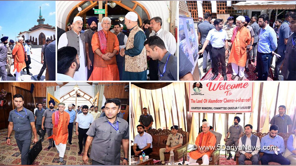 Manoj Sinha, Lieutenant Governor J&K, Raj Bhavan, Jammu, Srinagar, Kashmir, Jammu And Kashmir, Jammu & Kashmir, Budgam, Deputy Commissioner Budgam, DC Budgam, Akshay Labroo, District Administration Budgam